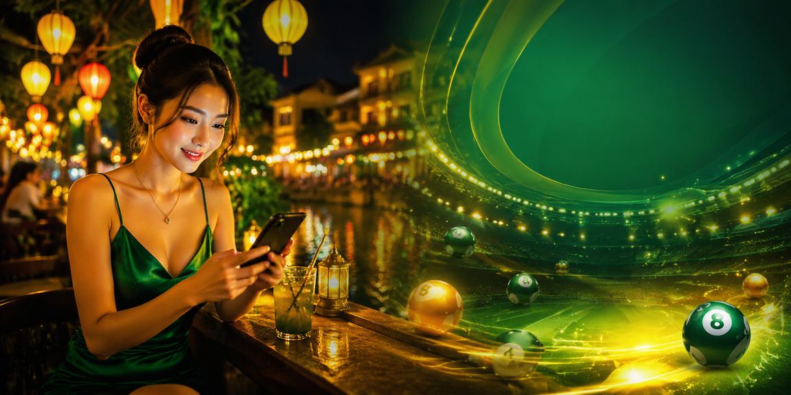 Giao diện xổ số trực tuyến 23wi tại Hội An với đèn lồng truyền thống